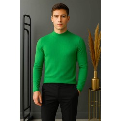 Yeşil Desenli Bluz 1038