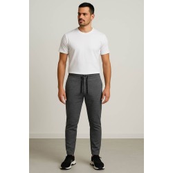 Siyah Beyaz Desenli Jogger 3001