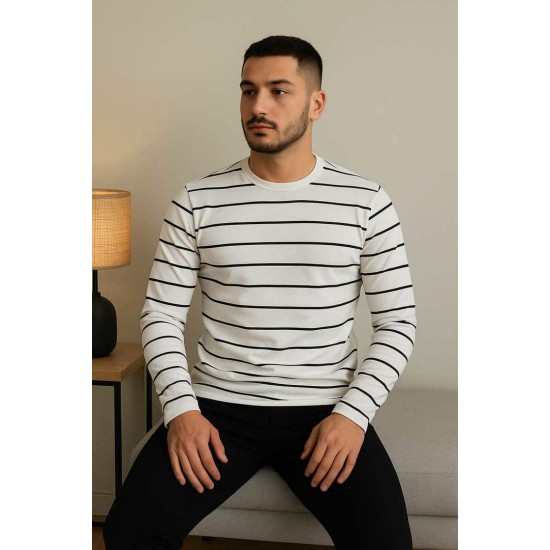 Çizgili Bluz 1026 Çizgili Bluz 1026