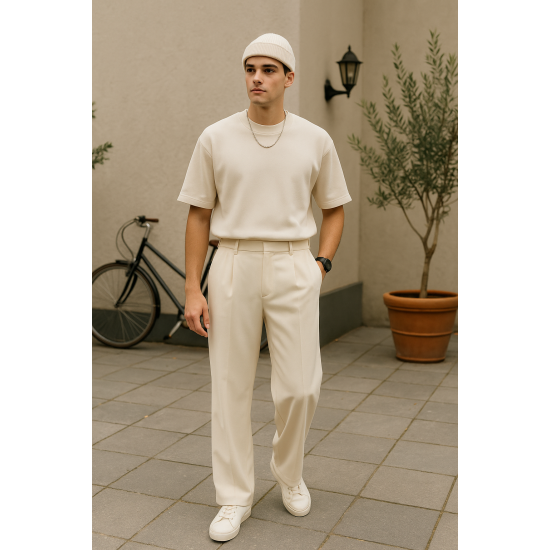 Bej Kumaş Pantolon 2051 Bej Kumaş Pantolon 2051