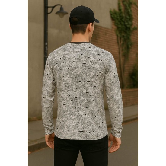 Eskitme Desenli Bluz 1039 Eskitme Desenli Bluz 1039