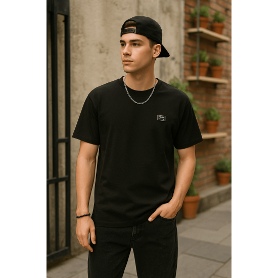 D&G Siyah Basic Tişört 4026 D&G Siyah Basic Tişört 4026