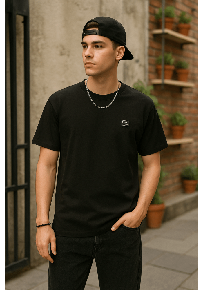 D&G Siyah Basic Tişört 4026 D&G Siyah Basic Tişört 4026