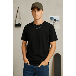 Siyah Basic T-shirt 4025