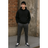 Koyu Gri Bel Lastikli Jogger 3014