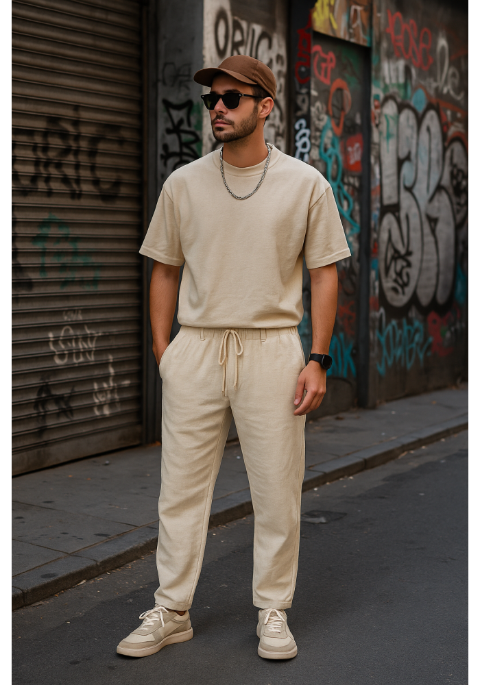 Bej Keten Pantolon 2015 Bej Keten Pantolon 2015