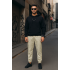 Kendinden Desenli Pantolon 2039