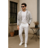 Slim Fit Beyaz Pantolon 2047