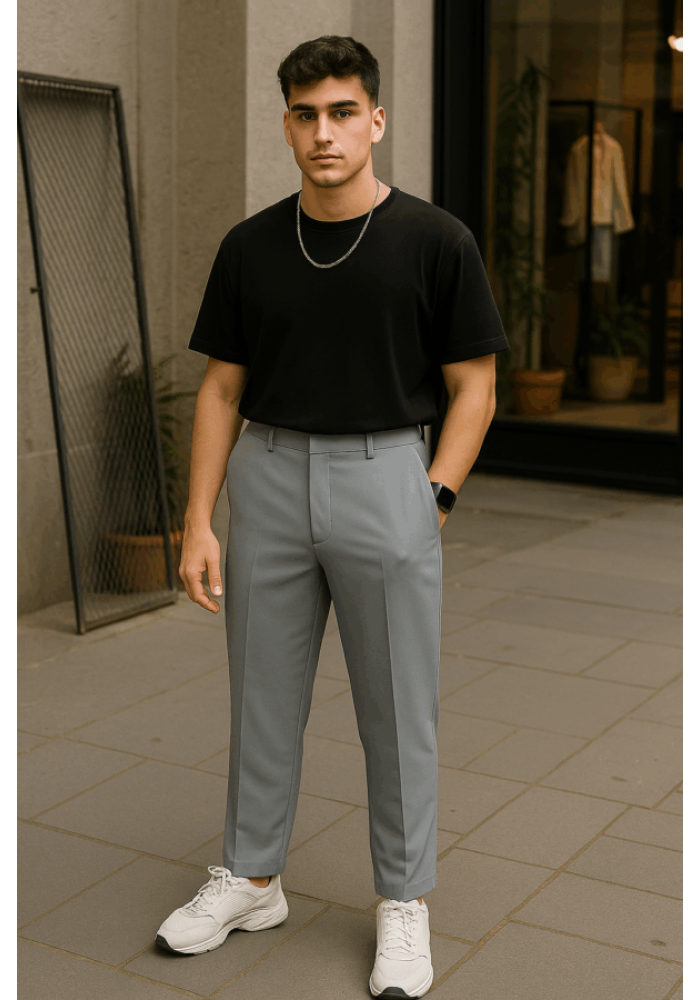 Slim Fit Gri Pantolon 2048 Slim Fit Gri Pantolon 2048