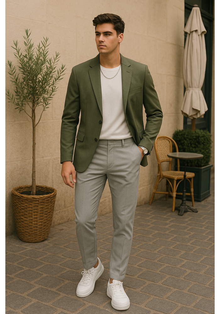 Slim Fit Açık Gri Pantolon 2050 Slim Fit Açık Gri Pantolon 2050