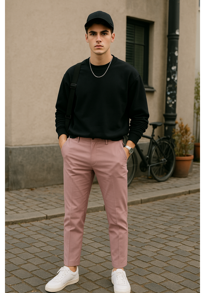 Slim Fit Pembe Pantolon 2054 Slim Fit Pembe Pantolon 2054