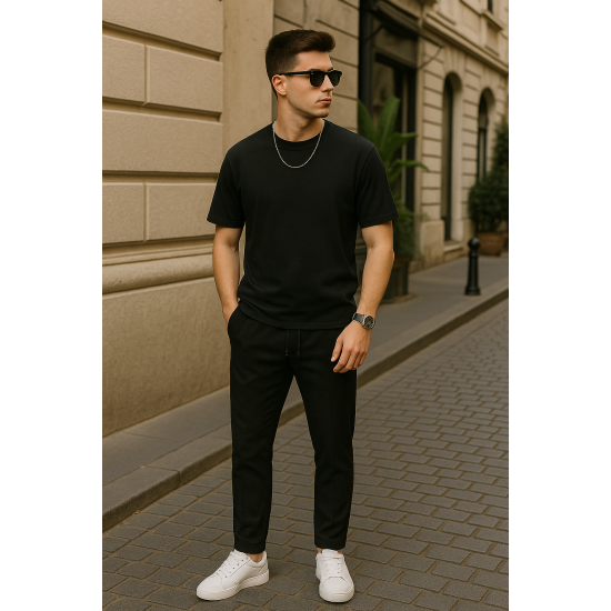 Siyah Jogger Pantolon 2000 Siyah Jogger Pantolon 2000