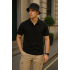 Siyah Polo Yaka T-shirt 4038